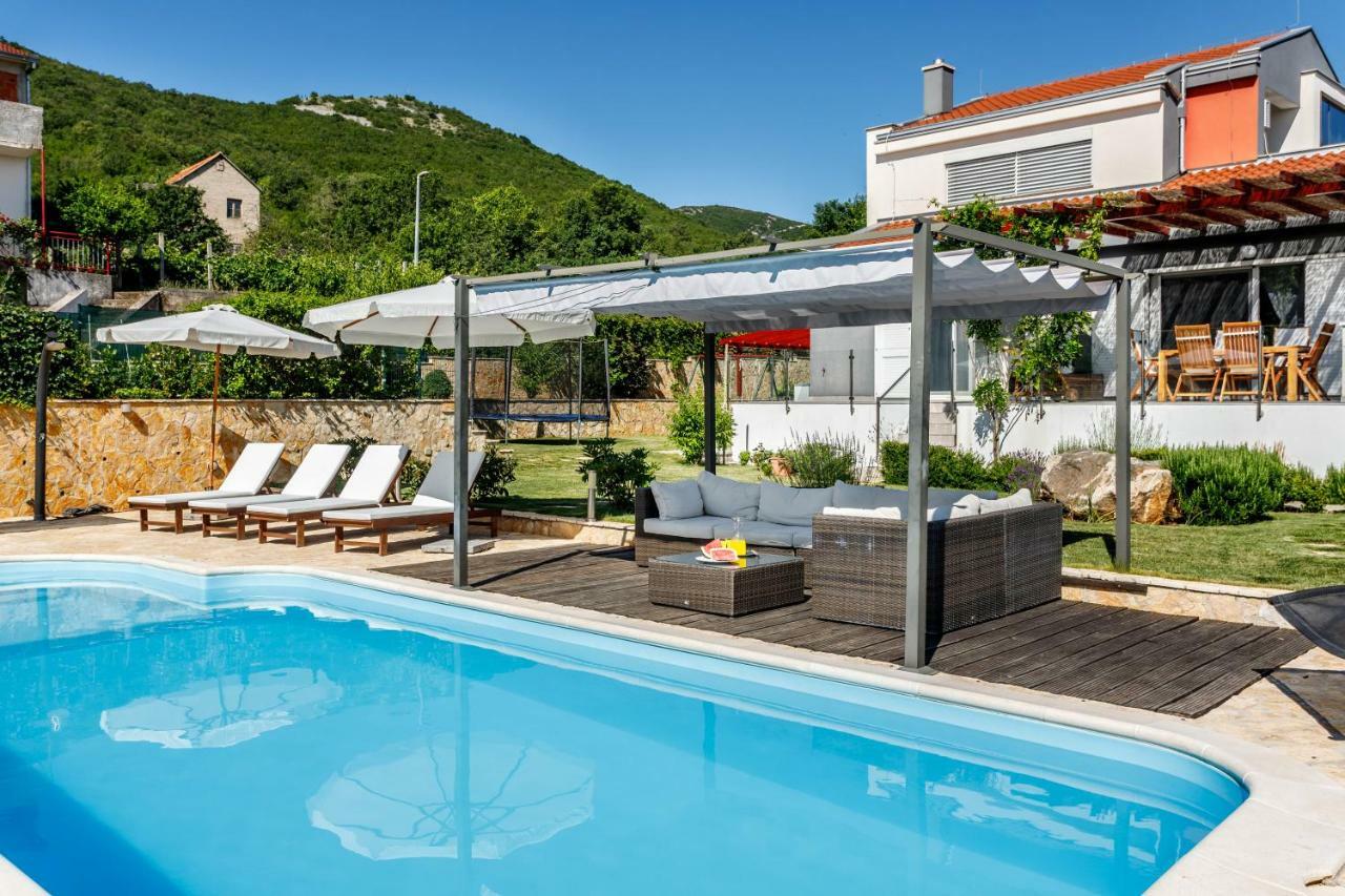 Luxury Villa Nadalina-Dicmo Dugopolje Dış mekan fotoğraf